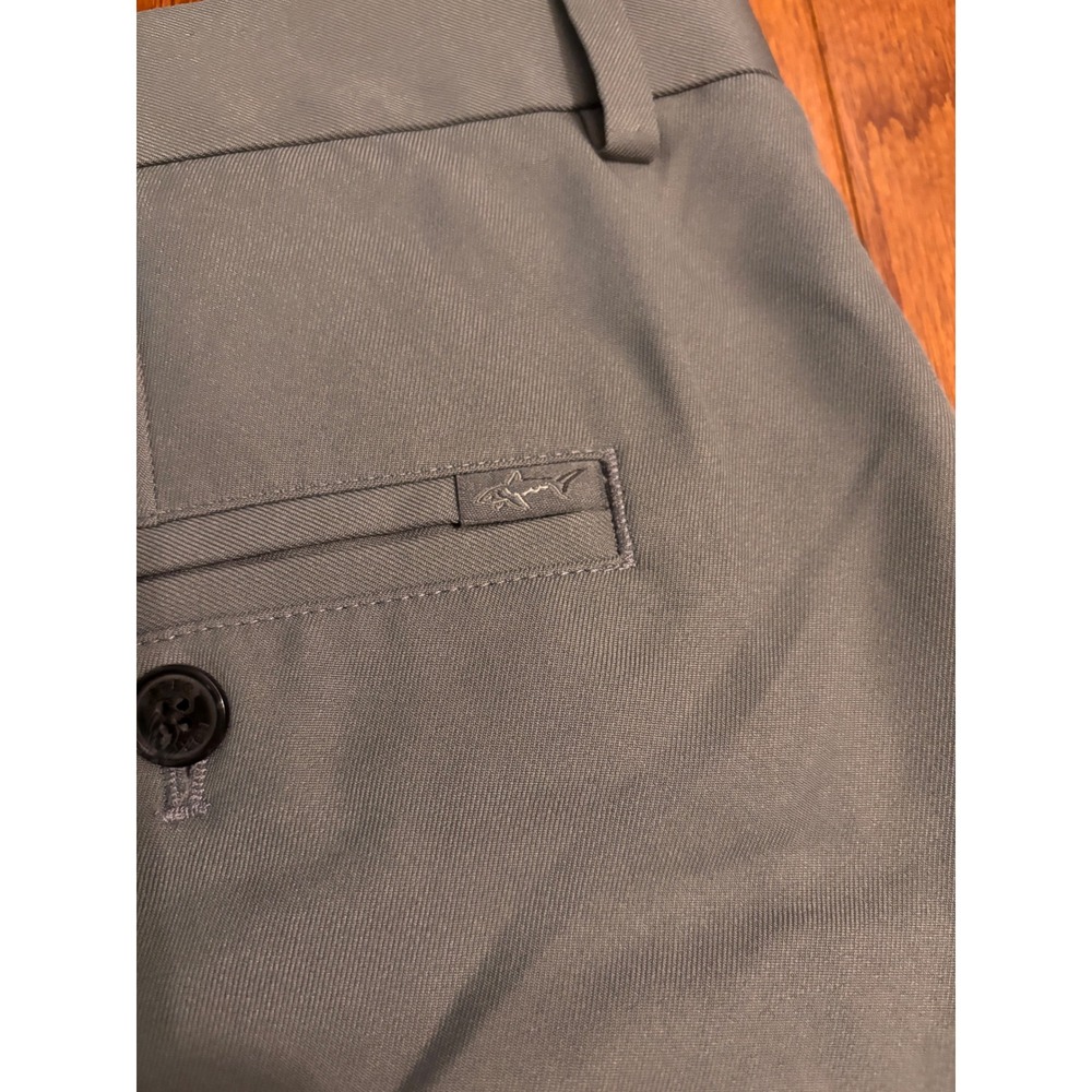 Greg Norman Gray Dress Shorts Size 34 - Picture 7 of 8
